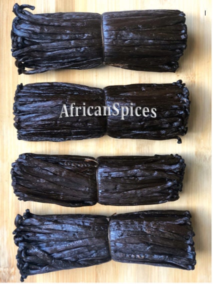 50 ORGANIC Madagascar Extract Grade Bourbon Vanilla Beans