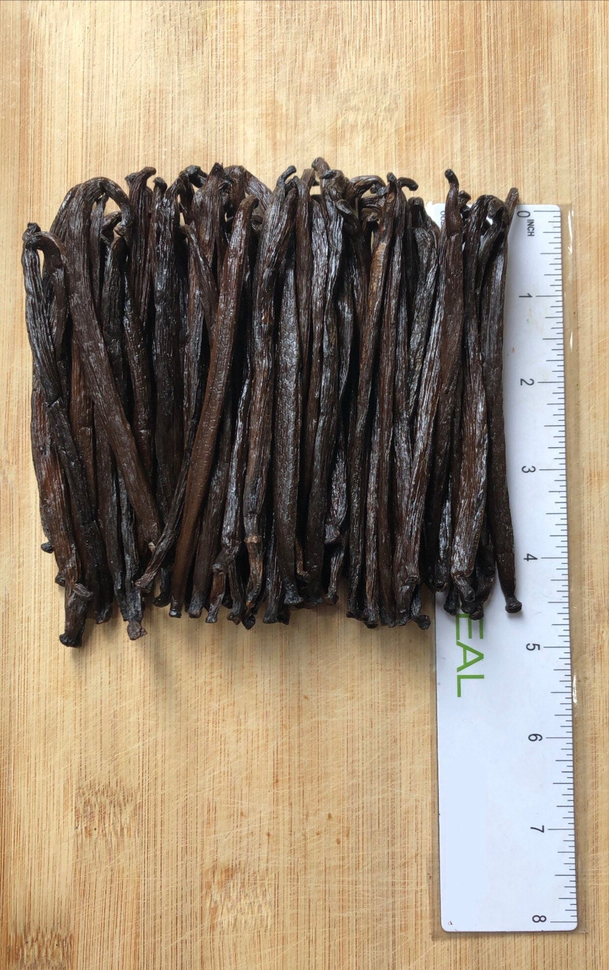 20 Tahitian Extract Grade Vanilla Beans Great for Extraction & Baking (Grade B)