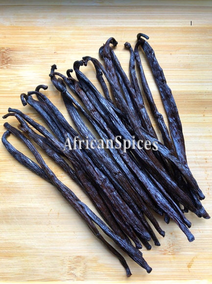 40 ORGANIC Madagascar Extract Grade Bourbon Vanilla Beans