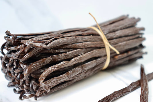 20 Madagascar ORGANIC Grade A Bourbon Vanilla Beans (4 inches) | Best for Vanilla Extract | Baking | Cooking | Brewing | Infusion | Candles