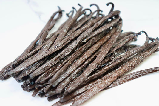 20 Madagascar ORGANIC Extract grade B Bourbon Vanilla Beans