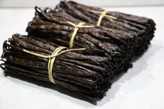 60 ORGANIC Madagascar Grade A Bourbon Vanilla Beans | Best for Vanilla Extract | Baking | Cooking | Brewing | Infusion | Candles | Soaps